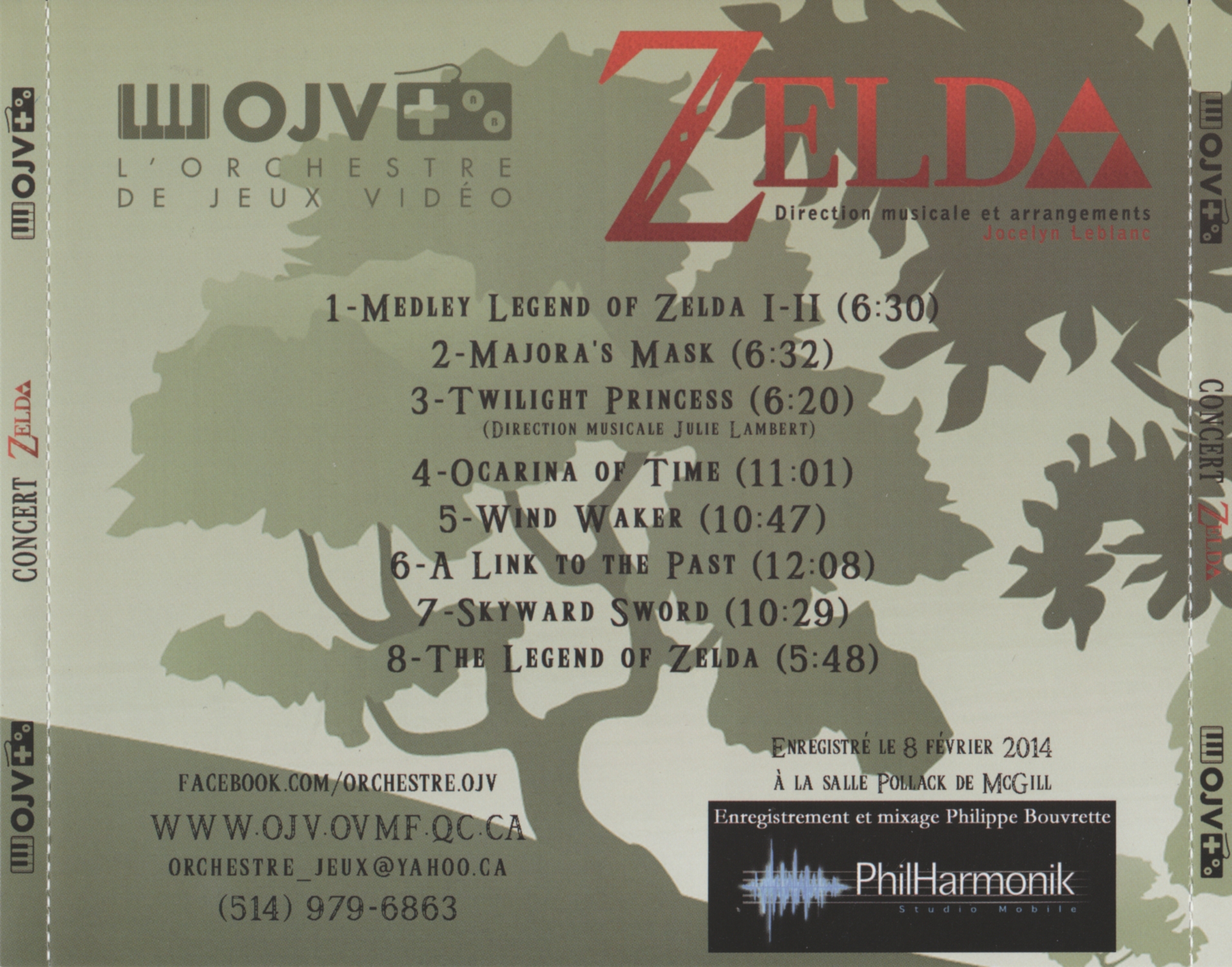 Concert Zelda (2014) MP3 - Download Concert Zelda (2014